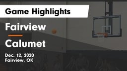 Fairview  vs Calumet  Game Highlights - Dec. 12, 2020