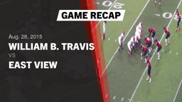Recap: William B. Travis  vs. East View  2015