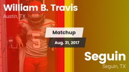 Matchup: Travis  vs. Seguin  2017