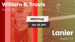 Matchup: Travis  vs. Lanier  2017
