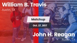 Matchup: Travis  vs. John H. Reagan  2017