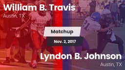 Matchup: Travis  vs. Lyndon B. Johnson  2017