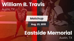 Matchup: Travis  vs. Eastside Memorial  2018
