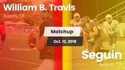 Matchup: Travis  vs. Seguin  2018