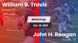Matchup: Travis  vs. John H. Reagan  2018