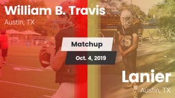 Matchup: Travis  vs. Lanier  2019