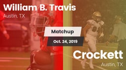 Matchup: Travis  vs. Crockett  2019