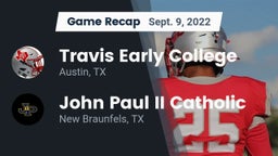 Recap: Travis Early College  vs. John Paul II Catholic  2022
