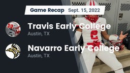 Recap: Travis Early College  vs. Navarro Early College  2022