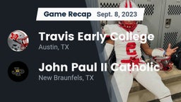 Recap: Travis Early College  vs. John Paul II Catholic  2023