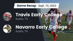 Recap: Travis Early College  vs. Navarro Early College  2023
