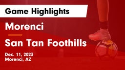 Morenci  vs San Tan Foothills  Game Highlights - Dec. 11, 2023