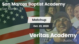 Matchup: San Marcos Baptist vs. Veritas Academy 2020