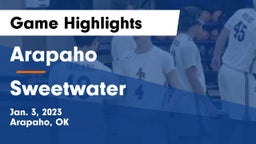 Arapaho  vs Sweetwater  Game Highlights - Jan. 3, 2023