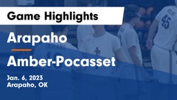 Arapaho  vs Amber-Pocasset  Game Highlights - Jan. 6, 2023
