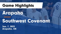 Arapaho  vs Southwest Covenant  Game Highlights - Jan. 7, 2023