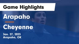 Arapaho  vs Cheyenne Game Highlights - Jan. 27, 2023