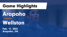 Arapaho  vs Wellston Game Highlights - Feb. 17, 2023