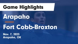 Arapaho  vs Fort Cobb-Broxton  Game Highlights - Nov. 7, 2023