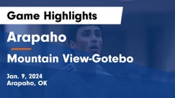 Arapaho  vs Mountain View-Gotebo  Game Highlights - Jan. 9, 2024