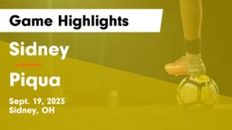 Sidney  vs Piqua  Game Highlights - Sept. 19, 2023