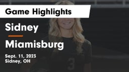 Sidney  vs Miamisburg  Game Highlights - Sept. 11, 2023