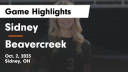 Sidney  vs Beavercreek  Game Highlights - Oct. 2, 2023