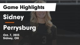 Sidney  vs Perrysburg  Game Highlights - Oct. 7, 2023