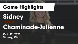 Sidney  vs Chaminade-Julienne  Game Highlights - Oct. 19, 2023