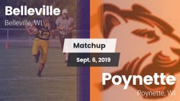 Matchup: Belleville High vs. Poynette  2019