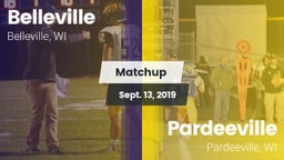 Matchup: Belleville High vs. Pardeeville  2019