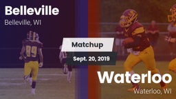 Matchup: Belleville High vs. Waterloo  2019