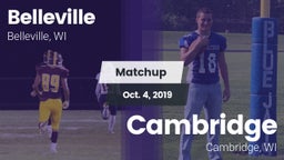 Matchup: Belleville High vs. Cambridge  2019