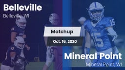 Matchup: Belleville High vs. Mineral Point  2020