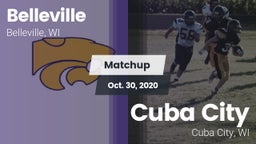 Matchup: Belleville High vs. Cuba City  2020