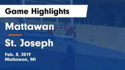 Mattawan  vs St. Joseph  Game Highlights - Feb. 8, 2019