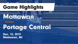 Mattawan  vs Portage Central  Game Highlights - Dec. 13, 2019