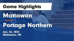Mattawan  vs Portage Northern  Game Highlights - Jan. 26, 2023