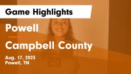 Powell  vs Campbell County  Game Highlights - Aug. 17, 2023