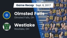 Recap: Olmsted Falls  vs. Westlake  2017