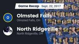 Recap: Olmsted Falls  vs. North Ridgeville  2017