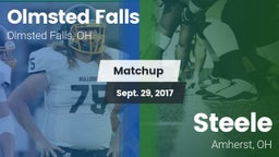 Matchup: Olmsted Falls High vs. Steele  2017