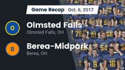 Recap: Olmsted Falls  vs. Berea-Midpark  2017