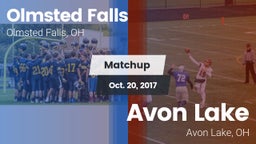 Matchup: Olmsted Falls High vs. Avon Lake  2017