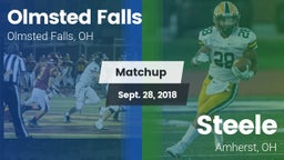 Matchup: Olmsted Falls High vs. Steele  2018