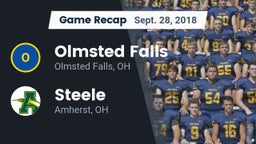 Recap: Olmsted Falls  vs. Steele  2018