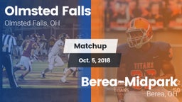 Matchup: Olmsted Falls High vs. Berea-Midpark  2018