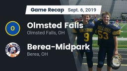 Recap: Olmsted Falls  vs. Berea-Midpark  2019
