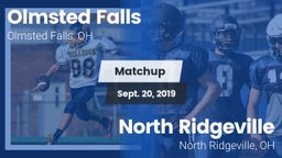 Matchup: Olmsted Falls High vs. North Ridgeville  2019