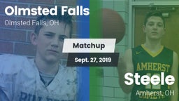 Matchup: Olmsted Falls High vs. Steele  2019